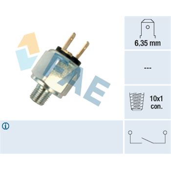 interruptor luces freno - Interruptor luces freno FAE 21080