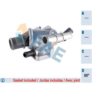 termostato - Termostato, refrigerante FAE 5340988