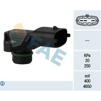 sistema electrico del motor - Sensor, presión colector de admisión FAE 15123