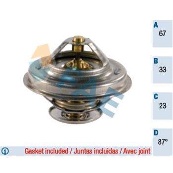 termostato - Termostato, refrigerante FAE 5305587