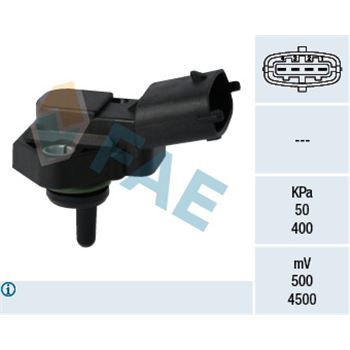 sistema electrico del motor - Sensor, presión colector de admisión FAE 15095