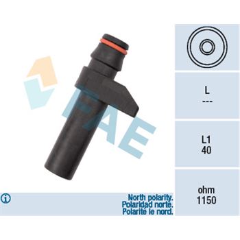 sistema electrico del motor - Generador de impulsos, cigüeñal FAE 79187
