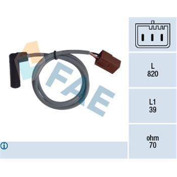 sistema electrico del motor - Generador de impulsos, cigüeñal FAE 79156
