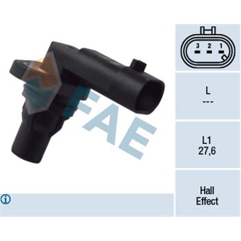 sistema electrico del motor - Sensor, posición arbol de levas FAE 79172