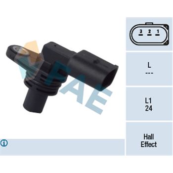 sistema electrico del motor - Sensor, posición arbol de levas FAE 79129