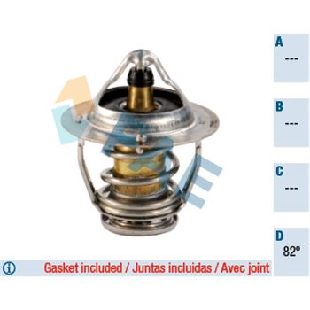 termostato - Termostato, refrigerante FAE 5324482