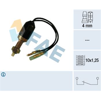 interruptor luces freno - Interruptor luces freno FAE 25080