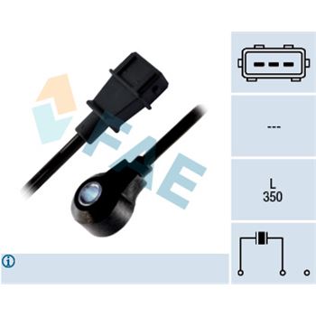 sistema electrico del motor - Sensor de detonaciones FAE 60195