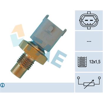 sistema electrico del motor - Sensor, temperatura del refrigerante FAE 33670