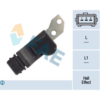 sistema electrico del motor - Sensor, posición arbol de levas FAE 79399