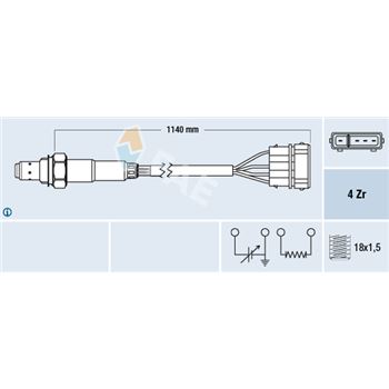 sondas lambda - Sonda Lambda FAE 77130