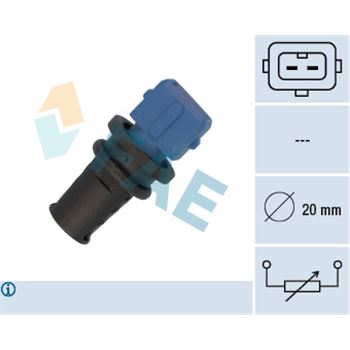 sistema electrico del motor - Sensor, temperatura del aire de admisión FAE 33525