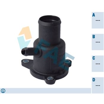 bridas calefaccion y aire acondicionado - Brida de refrigerante FAE 54330