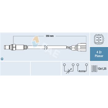 sondas lambda - Sonda Lambda FAE 77571