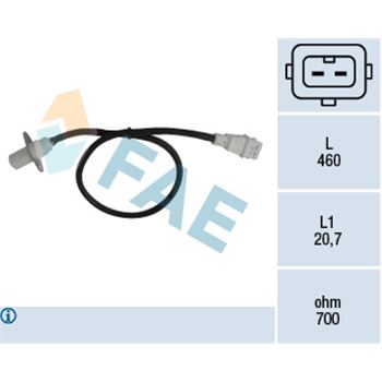 sistema electrico del motor - Generador de impulsos, cigüeñal FAE 79002