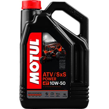 aceite moto 4t - Motul ATV SXS Power 4T 10w50 4L