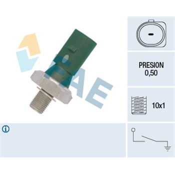 interruptor sensor valvula de la presion de aceite - Interruptor de control de la presión de aceite FAE 12881