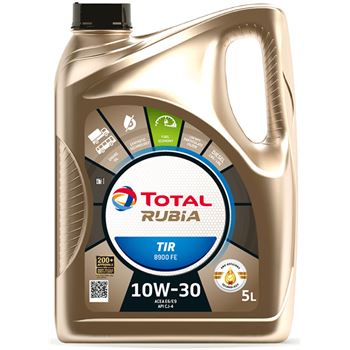 aceite de motor vehiculo comercial y pesado - Total Rubia TIR 8900 FE 10w30 5L