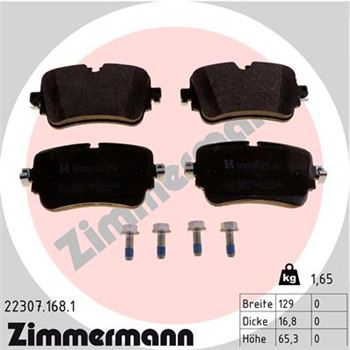 pastillas de freno coche - Juego de pastillas de freno ZIMMERMANN 223071681