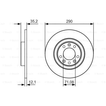 discos de freno coche - (BD 2164) Disco de freno BOSCH 0986479C25