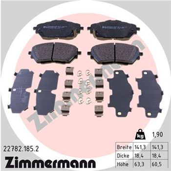 pastillas de freno coche - Juego de pastillas de freno ZIMMERMANN 227821852