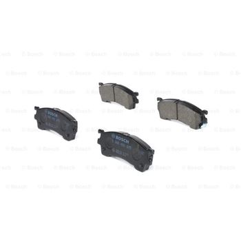 pastillas de freno coche - (BP544) Pastilla de freno BOSCH 0986460975
