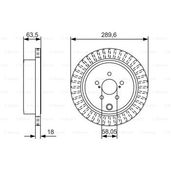 discos de freno coche - (BD 2143) Disco de freno BOSCH 0986479A83