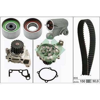 kit de distribucion - Kit de distribución con bomba de agua INA 530 0519 30