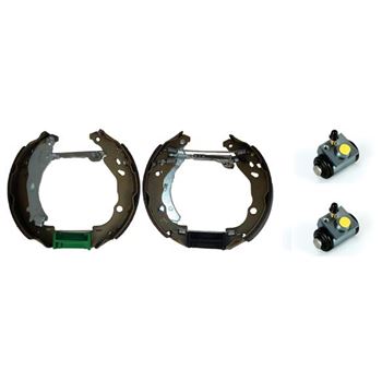 forro zapata de freno - Kit de frenos premontados traseros BREMBO K61084