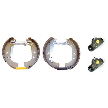 forro zapata de freno - Kit de frenos premontados traseros BREMBO K23033