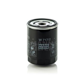 filtro de aceite coche - Filtro de aceite MANN W 717/2
