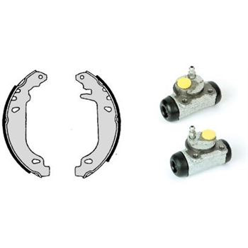 forro zapata de freno - Kit de tambor de freno BREMBO H61058