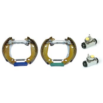 forro zapata de freno - Kit de frenos premontados traseros BREMBO K61058