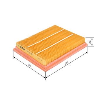 filtro de aire coche - (S3306) Filtro de aire BOSCH 1457433306