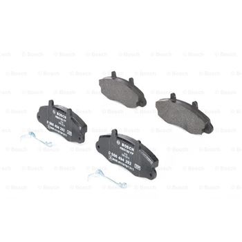 pastillas de freno coche - (BP1245) Pastilla de freno BOSCH 0986494292