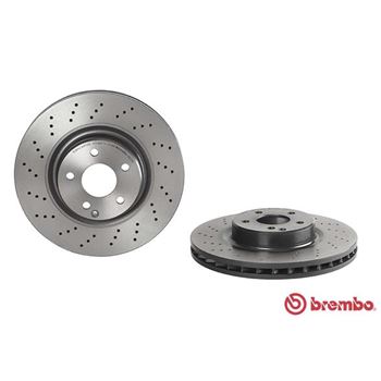 discos de freno coche - Disco de freno BREMBO 09982511