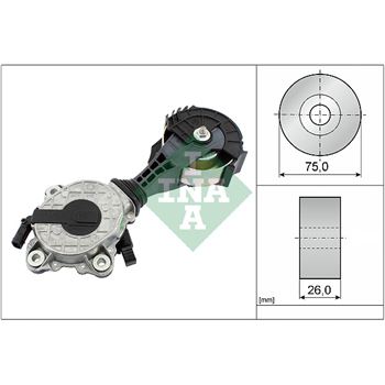 rodillo tensor correa nervada - Brazo tensor, correa poli V INA 534 0425 10