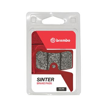pastillas de freno moto - Pastillas de freno sinterizadas BREMBO 07GR72SA