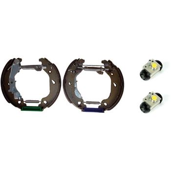 forro zapata de freno - Kit de frenos premontados traseros BREMBO K23048
