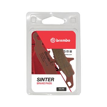 pastillas de freno moto - Pastillas de freno sinterizadas BREMBO 07KA22SD