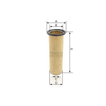 filtro de aire coche - Filtro de aire complementario MANN CF 924