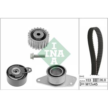kit de distribucion - Kit de distribución INA 530 0357 10