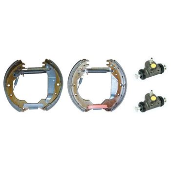 forro zapata de freno - Kit de frenos premontados traseros BREMBO K59023