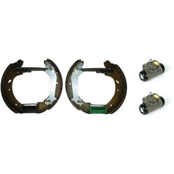 forro zapata de freno - Kit de frenos premontados traseros BREMBO K24039