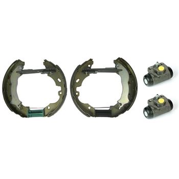forro zapata de freno - Kit de frenos premontados traseros BREMBO K24041