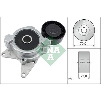 rodillo tensor correa nervada - Brazo tensor, correa poli V INA 534 0174 10