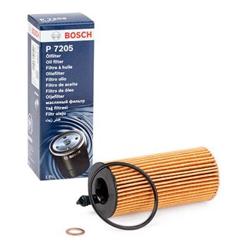 filtro de aceite coche - (P7205) Filtro de aceite BOSCH F026407205