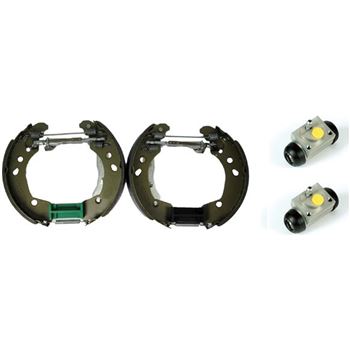 forro zapata de freno - Kit de frenos premontados traseros BREMBO K56012