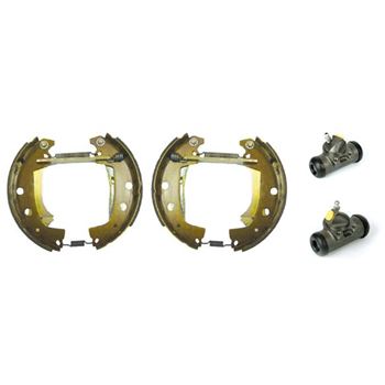 forro zapata de freno - Kit de frenos premontados traseros BREMBO K68004