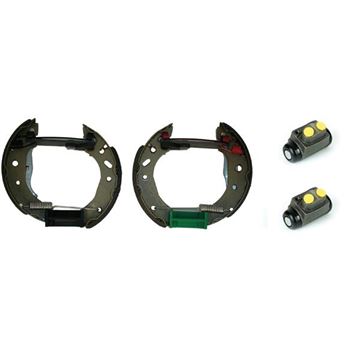 forro zapata de freno - Kit de frenos premontados traseros BREMBO K24057